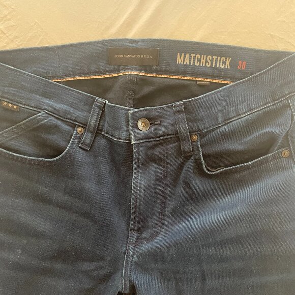 John Varvatos Matchstick Leather Pants – Men’s Size 30 (32” Inseam) - Picture 2 of 4